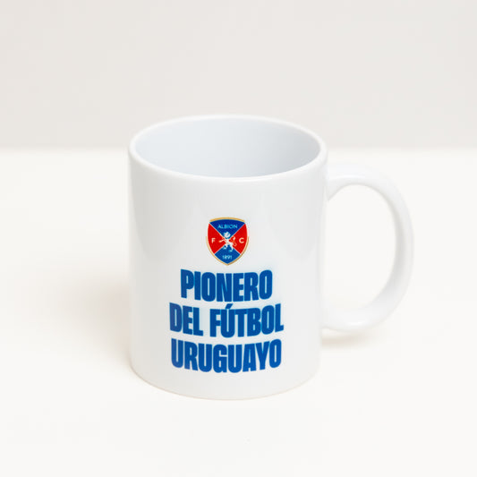 Taza  "Pionero del fútbol uruguayo"